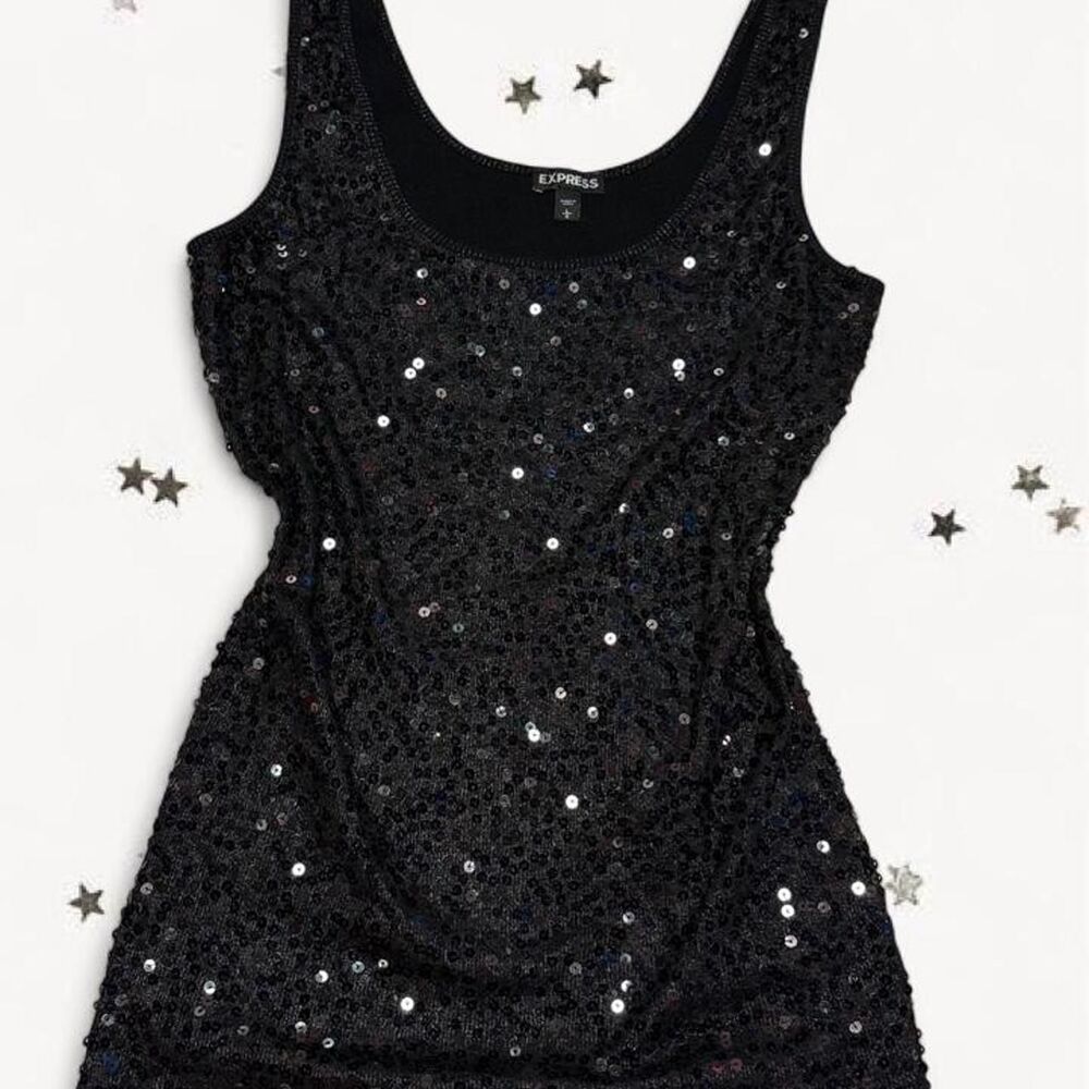 Express Women's Black Vest